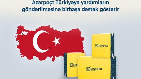 “Azərpoçt” bütün şöbələrində yardım qəbuluna başladı
