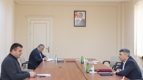 İnam Kərimov Saatlıda vətəndaşları qəbul edib