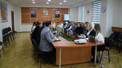 Erkən Xəbərdarlıq Sisteminin yaradılması müzakirə edildi