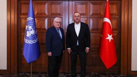 Çavuşoğlu BMT rəsmisi ilə danışıqlar apardı