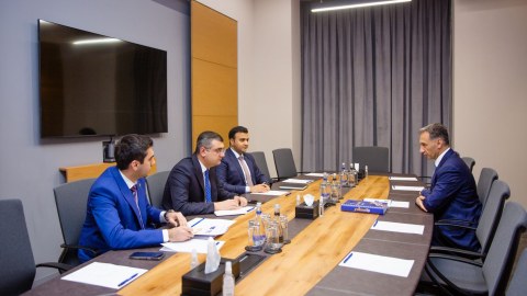 Rəşad Nəbiyev ikinci “Yüksəliş” müsabiqəsinin qalibləri ilə görüşüb