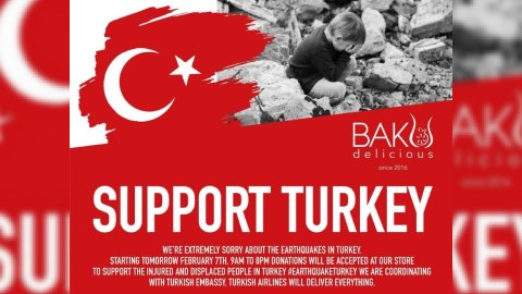 ABŞ-dakı azərbaycanlılar Türkiyəyə yardım kampaniyasına başladılar
