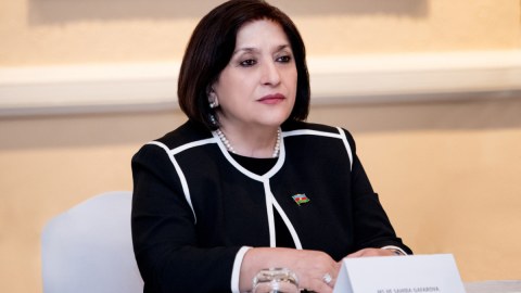 Sahibə Qafarova CAR-ın Milli Assambleya sədrilə görüşüb