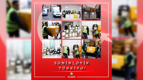 Azərbaycan Türkiyəyə yardım edən ilk ölkədir