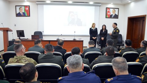 Müdafiə Nazirliyində “Media savadlılığı” mövzusunda tədbir keçirildi