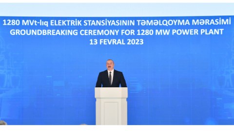 Yeni elektrik stansiyası daxili resurslarımızla inşa ediləcək
