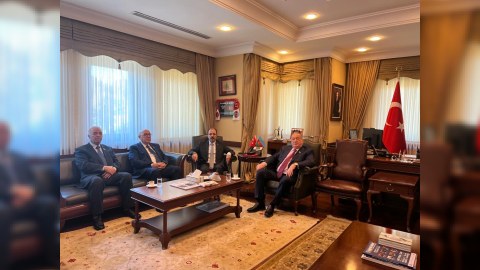 Deputatlar Türkiyə səfirliyini ziyarət ediblər