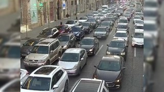 Hazırda tıxac olan yollar - SİYAHI