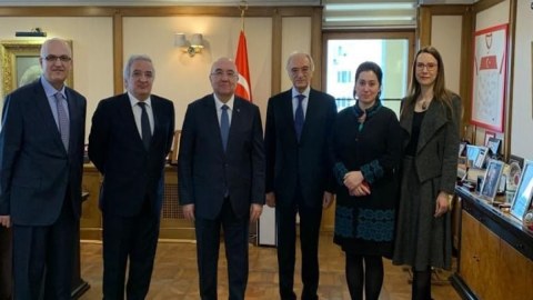 Polad Bülbüloğlu Türkiyə səfirliyində - FOTO 