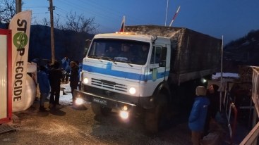 Son sutkada Laçın yolundan 72 avtomobil keçib