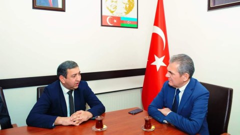 Həbib Misirov Türkiyənin Baş konsuluğunu ziyarət edib - FOTOLAR