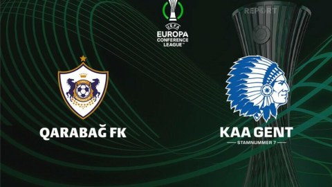 Konfrans Liqası: “Qarabağ” Bakıda “Gent”ə qarşı