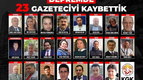 Türkiyədəki zəlzələdə 23 jurnalist həlak olub - ADLAR