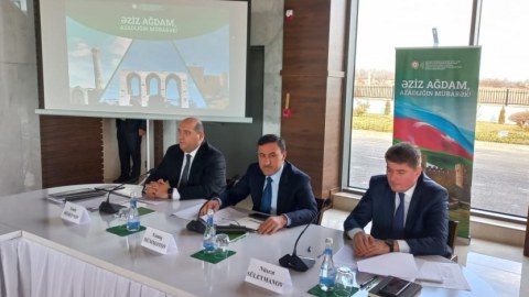 Ağdamda işçi qrupunun iclası keçirilib - FOTO
