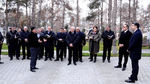 Naftalanda səyyar qəbul keçirildi - FOTO