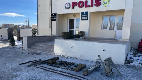 Şuşada xeyli silah-sursat aşkarlandı