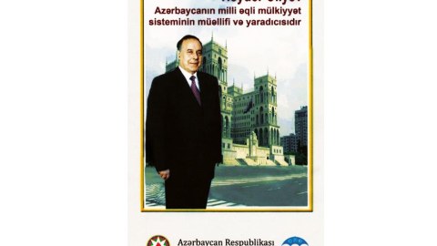 ​Heydər Əliyev milli əqli mülkiyyət sisteminin müəllifi və yaradıcısıdır