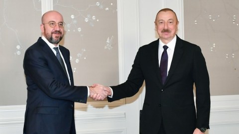 Prezidentlə Şarl Mişell arasında sülh müzakirəsi - YENİLƏNİB 