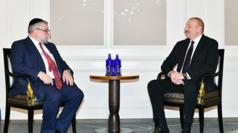 Prezident Azərbaycan-İsrail əlaqələrindən danışdı - YENİLƏNİB