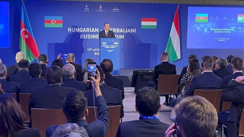 Budapeştdə Macarıstan-Azərbaycan biznes forumu keçirildi