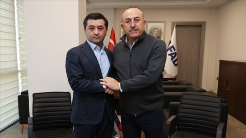 Çavuşoğlu Özbəkistan XİN başçısının müavini ilə görüşdü 