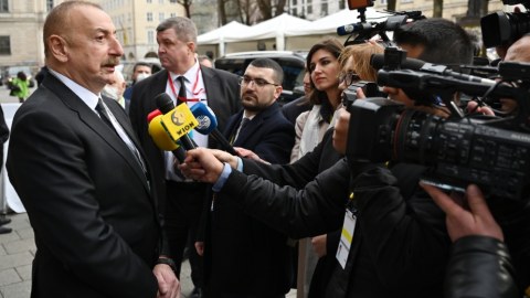 İlham Əliyev: Hər hansı blokadadan söhbət gedə bilməz