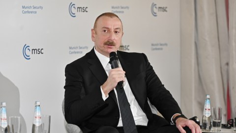 Prezident Münhendə plenar iclasda iştirak edib - TAM MƏTN