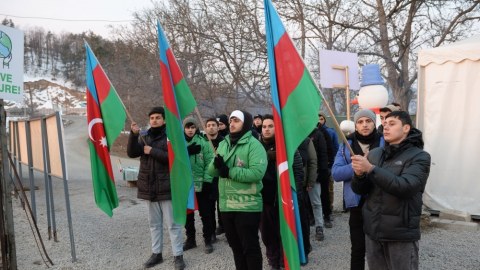 Laçın yolunda aksiya 70 gündür DAVAM EDİR
