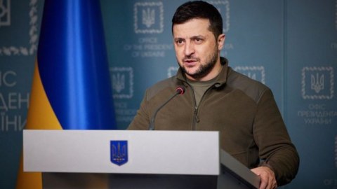 Zelenski Makronla "Sülh formulu"ndan danışdı