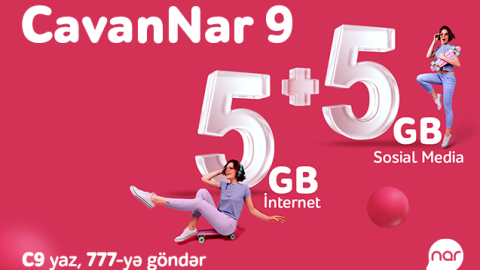 Sosial şəbəkələr üçün sərfəli mobil internet!
