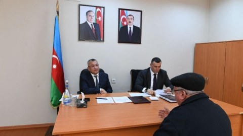 Komitə sədri Zaqatalada vətəndaşları qəbul edib - FOTOLAR
