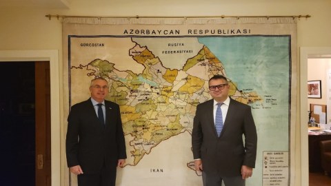 Azərbaycan və İsrailin ABŞ-dakı səfirləri görüşüb