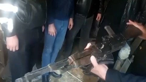 Narkotacir silahla tutuldu - VİDEO