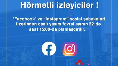 “Azəriqaz” rəhbərliyinin canlı yayımı olacaq