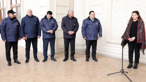 "Açıq mikrofon" aksiyası Ucarda - FOTOLAR