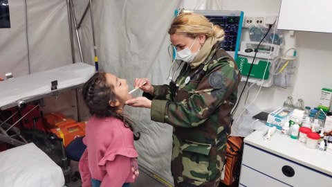 Səhra hospitallarında 1364 nəfərə xidmət göstərilib - FOTOLAR
