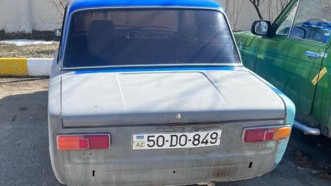 Narkotikin təsiri altında "VAZ-2101”i idarə edən sürücü saxlanıldı