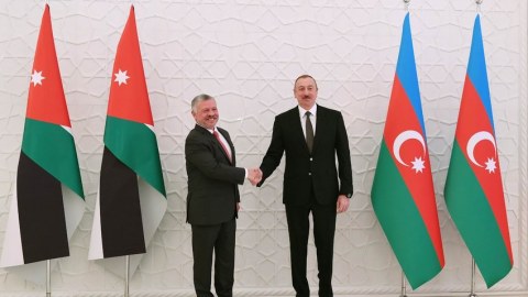 Prezident və İordaniya Kralı arasında məktub mübadiləsi