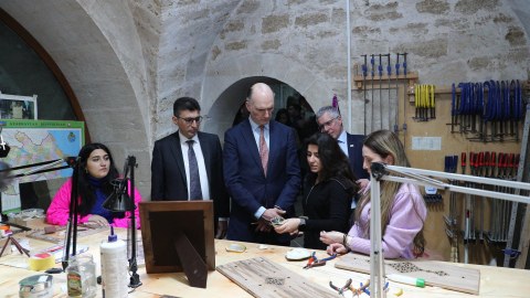 Britaniyalı nazir və səfir İçərişəhərdə