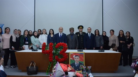 Şəhid polkovnik-leytenantın xatirəsi anıldı - FOTO