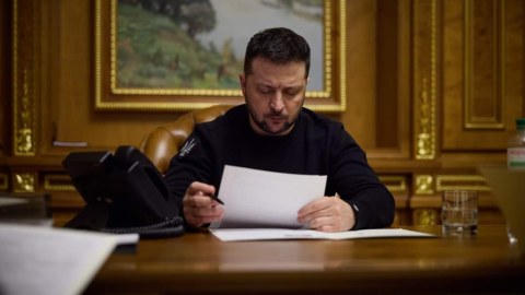 Zelenski Misir Prezidenti ilə danışıqlar apardı 