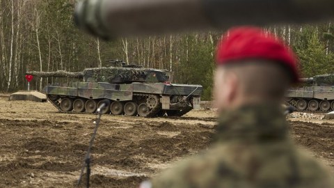 Ukraynaya ilk "Leopard" tankı bu gün veriləcək