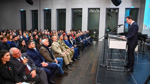 Berlində Xocalı soyqırımının ildönümü anılıb - FOTO
