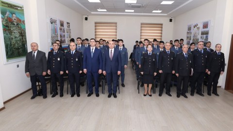 Gömrük Akademiyasında Xocalı şəhidləri anılıb - FOTOLAR