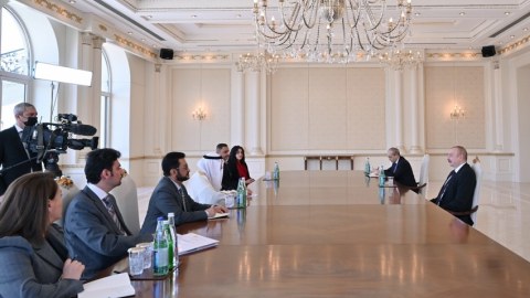 İlham Əliyev İslam İnkişaf Bankı qrupunun prezidentini qəbul edib - YENİLƏNİB
