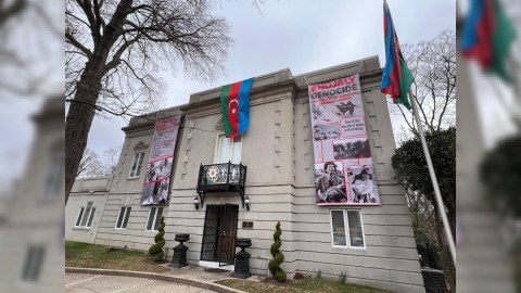 ABŞ-da Azərbaycan səfirliyinə qarşı TƏXRİBAT