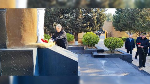 Hacıqabulda Xocalı soyqırımının ildönümü ilə bağlı anım mərasimi keçirilib
