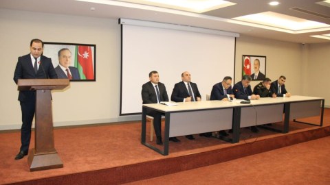 Goranboyda hesabat iclası keçirilib - FOTOLAR