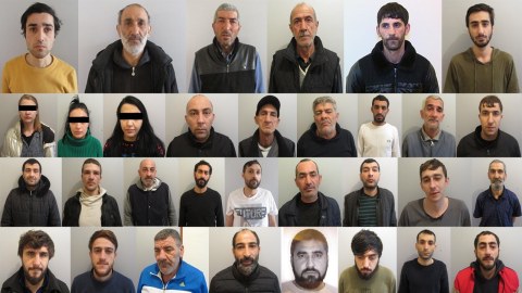 Qanunsuz silah gəzdirən 4 nəfər saxlanıldı