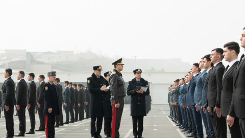 55 Vətən müharibəsi iştirakçısı polisə işə götürüldü - FOTO